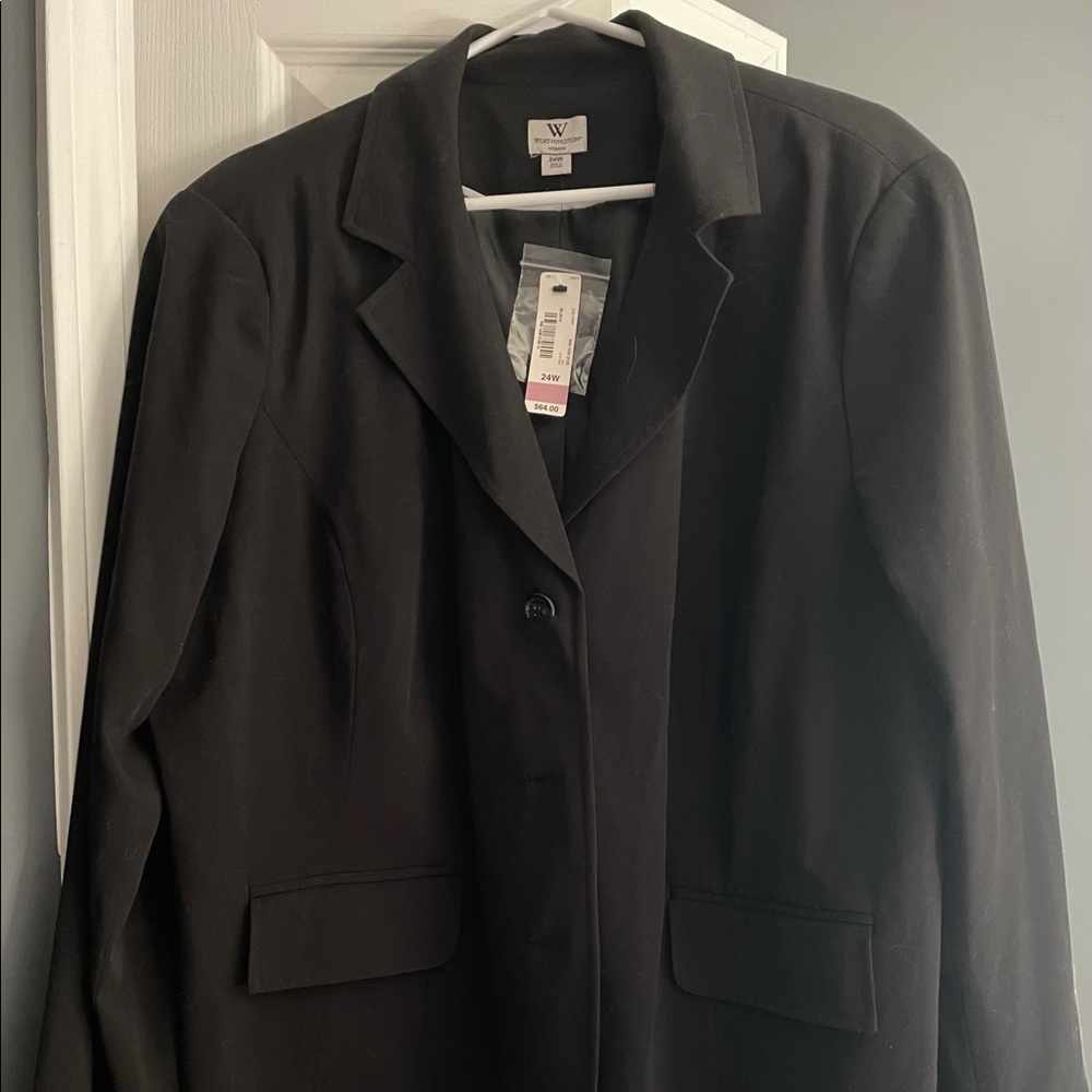Worthington Black Blazer sz24